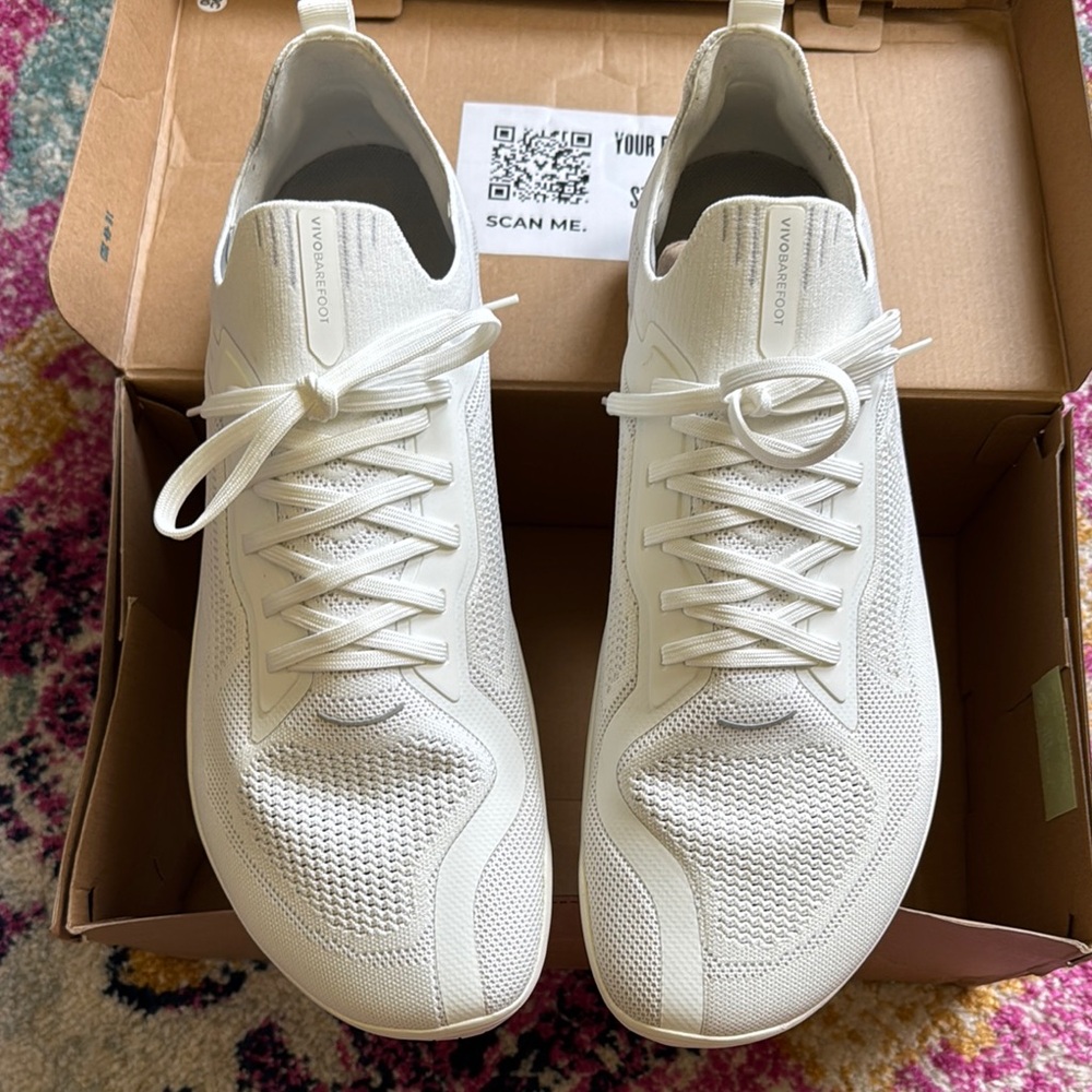 Vivobarefoot Primus Lite Knit M • Bright White • EU 47 / US 13 • BNIB - Picture 5 of 6